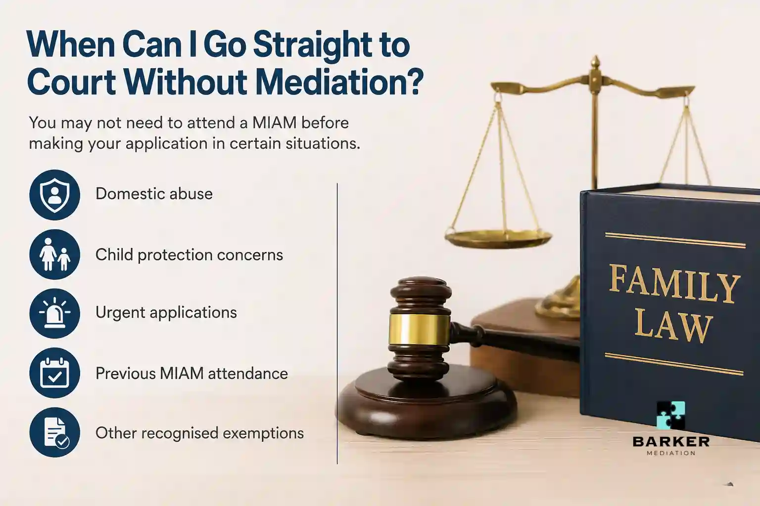 When Can I Go Straight to Court Without Mediation Darlington?
